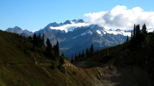Mt. Olympus, Olympic National Park, photo by Jon Knechtel, PNTA