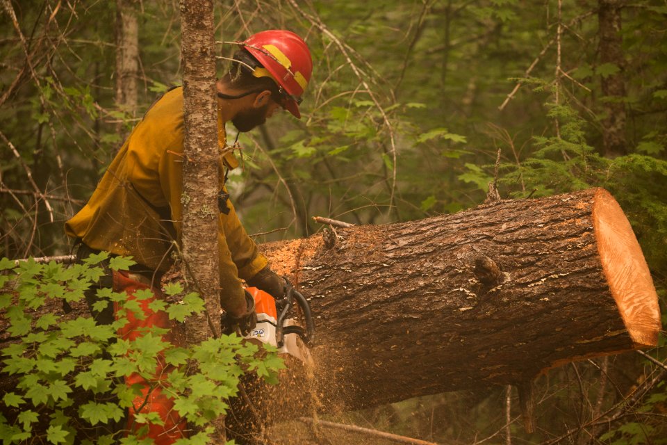 Firefighter, Umpqua National Forest Fires, 2017