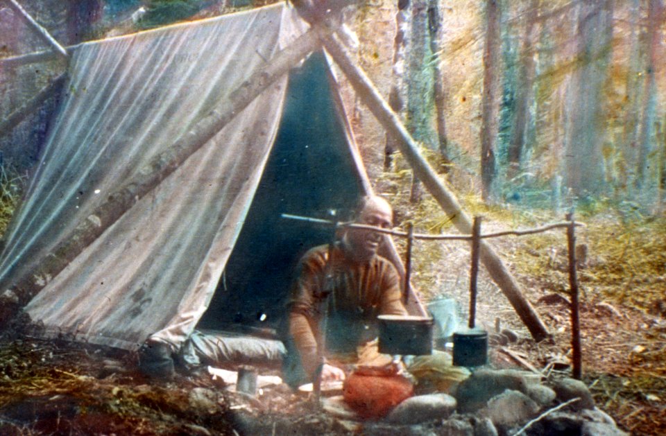 339 District ranger camping out