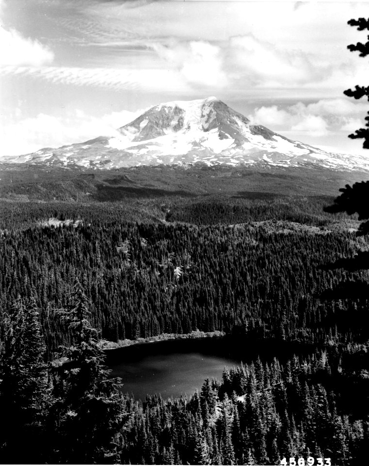456933 Mt Adams & Council Lake, Columbia NF, WA 1949