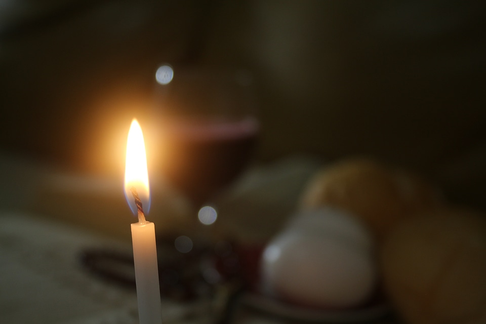 Candle symbols easter