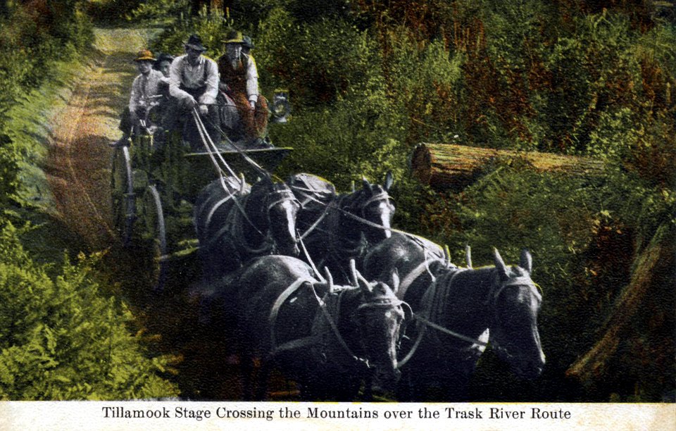 Tillamook Stage on Trask Mountain Route, OR