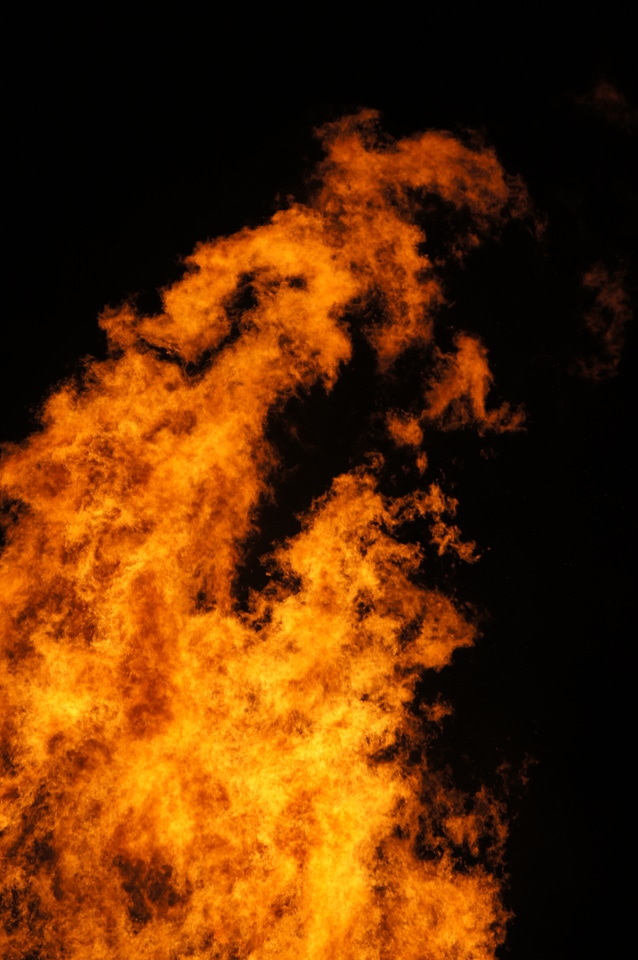 Burn hot black