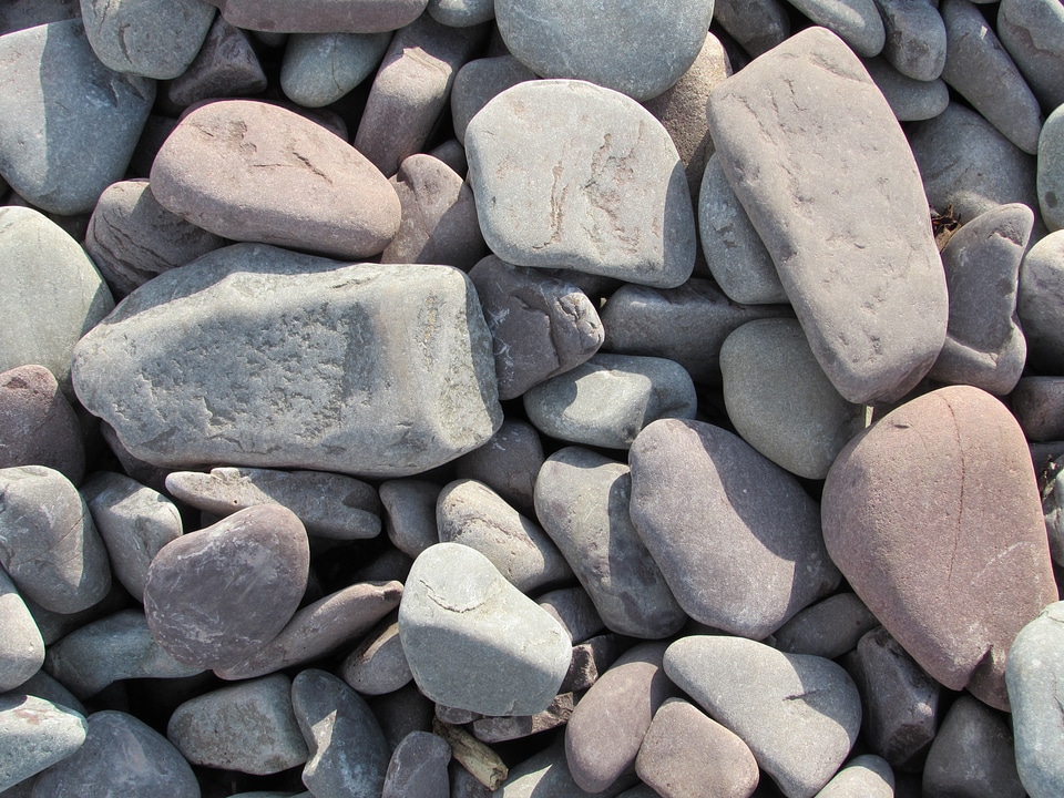 Stones pebbles stony background