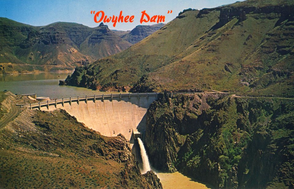 K-1941 Owyhee Dam on Owyhee River, OR photo