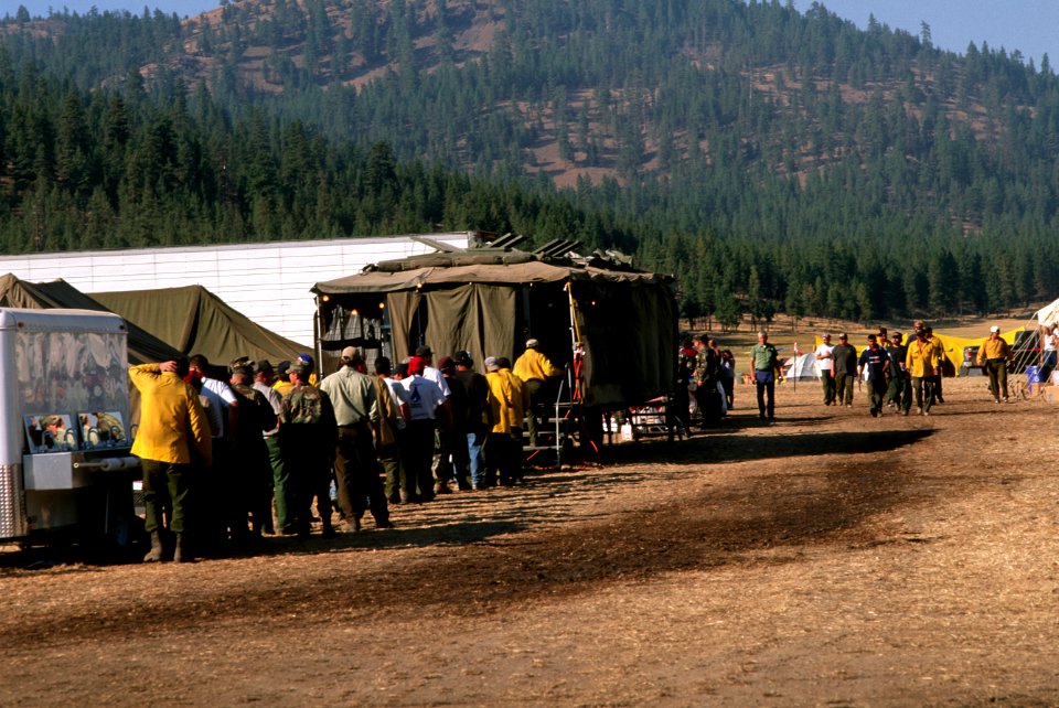 431 Ochoco National Forest Hash Rock Fire camp
