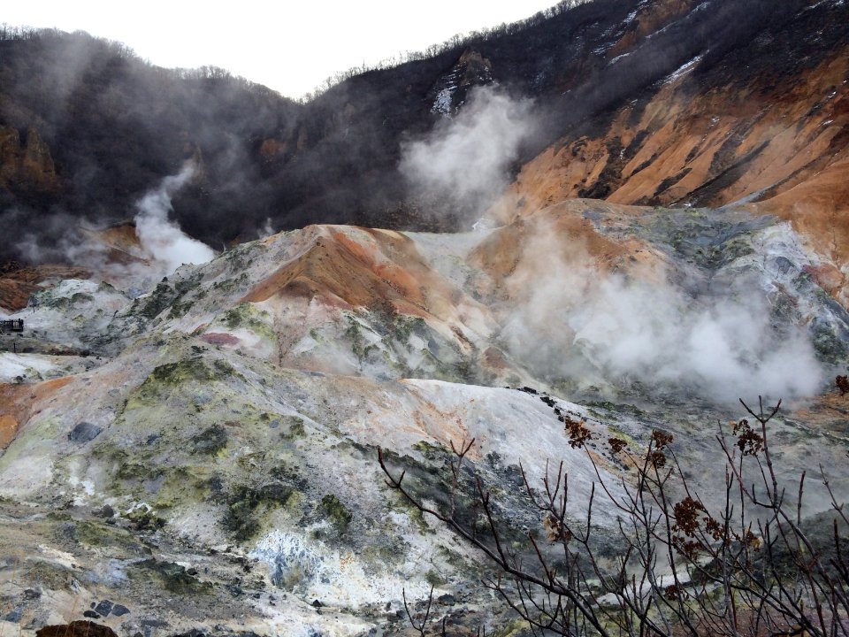 日本登別地獄谷～Japan登別溫泉
