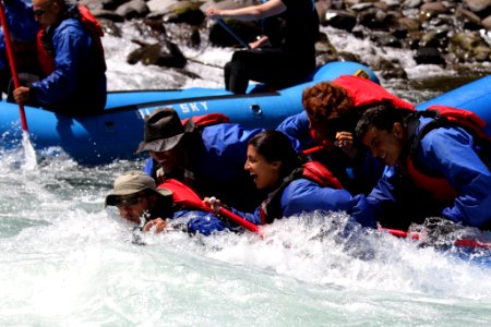 Rafting Rapids, Mt Hood National Forest