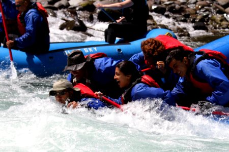 Rafting Rapids, Mt Hood National Forest photo