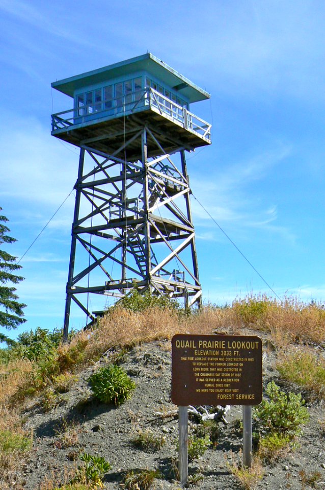 Quail Prairie Lookout Tower, Rogue River-Siskiyou National Forest