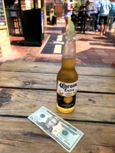 During the trip, Stopped to rest.  Old Town, San Diego.