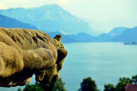 luzern castle gargoyle