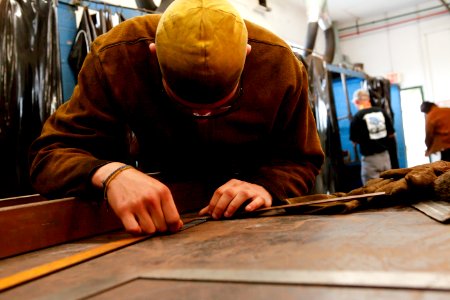 Welding Program Students at Angell Job Corps Center, Siuslaw National Forest