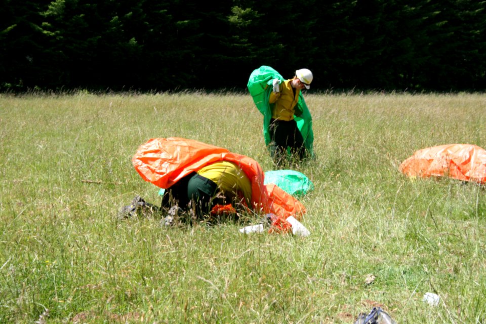 2006 Oregon Coast Guard School - Fire Shelter Deployment, Siuslaw National Forest
