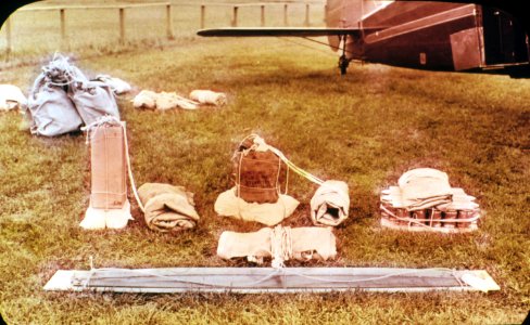 1751 Supplies to be Dropped at Pierson Field, Vancouver, WA - Ernest Lindsay