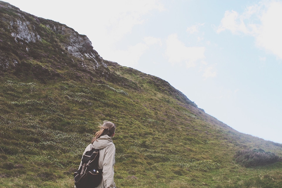 Hiker hoodie backpack