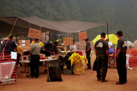 380 Rogue River-Siskiyou National Forest Biscuit Fire fire camp