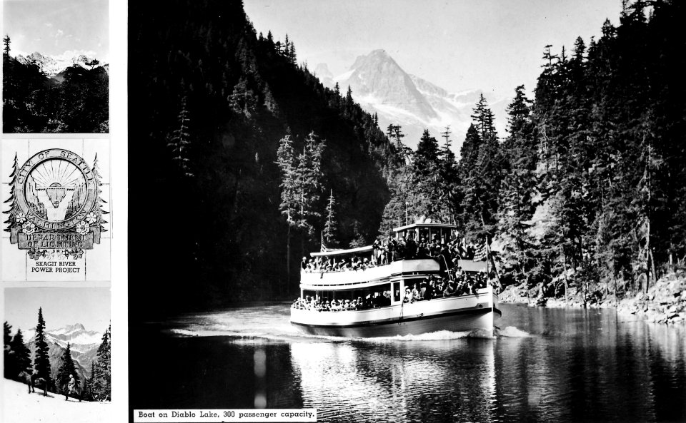 Diablo Dam Boat, WA