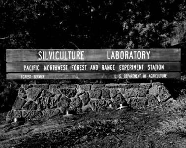 USFS Research Silviculture Laboratory near Bend, Oregon c1965