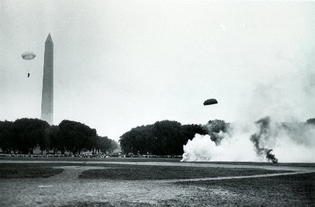 Smokejumpers on National Mall 6-28-1949 photo