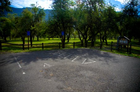 Parking Lot at St Cloud Day Use Area-Columbia River Gorge