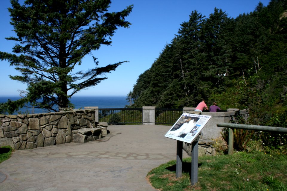 Devils Churn Overlook Platform, Siuslaw National Forest