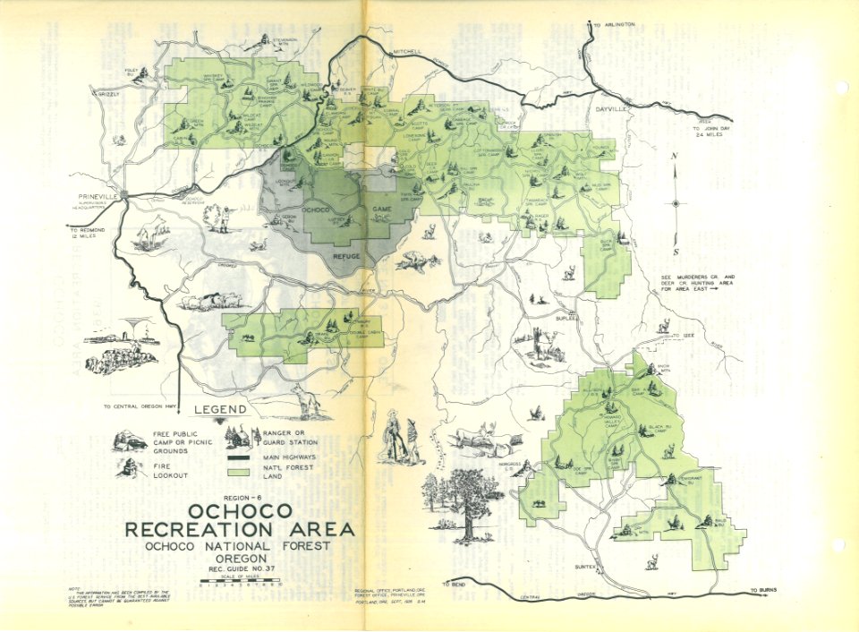 Ochoco Recreation Area 1936