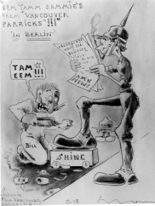 Cartoon - Dem Tann Sammies
