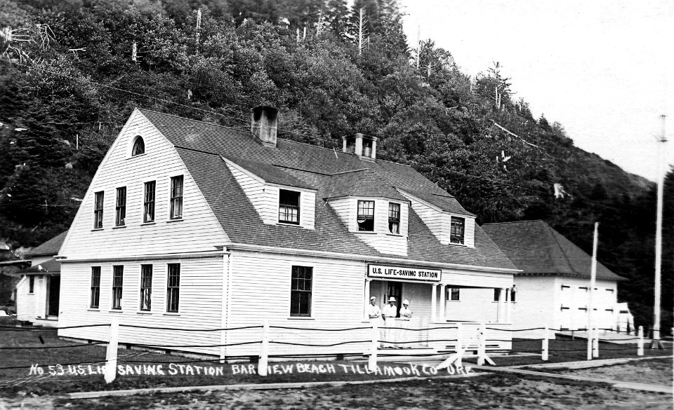 No 53 U.S. Life Saving Station, Bar View Beach, OR