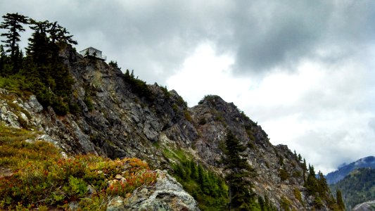 Volunteers maintain the Park Butte Lookout for the enjoyment of hikers on the Mt. Baker-Snoqualmie National Forest
