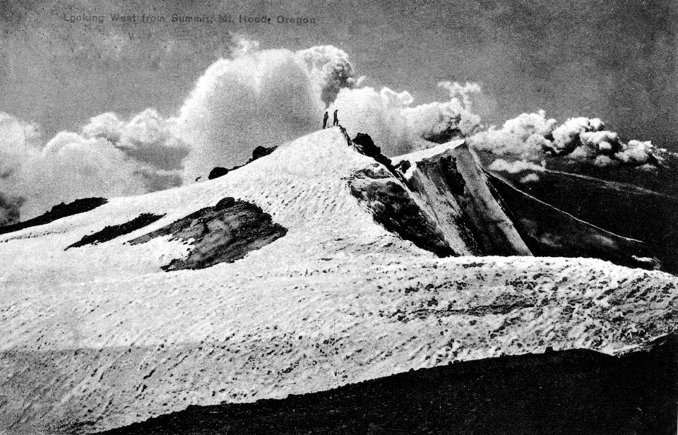 Mt. Hood Summit, Looking West, OR