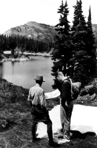 Wallowa-Whitman NF - Ranger at Lake, OR photo