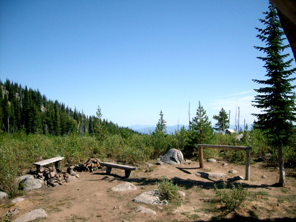 Snow Peak Cabin, Colville National Forest photo