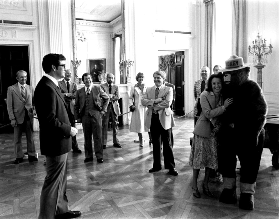 Smokey Bear Task Force at White House 4-5-1978b