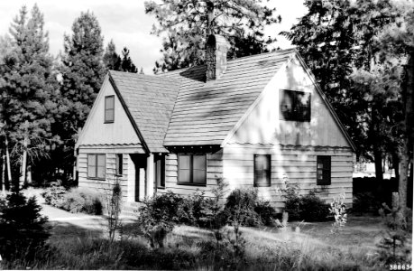388634 CCC Built Mt. Adams RS, Columbia NF, WA 1939