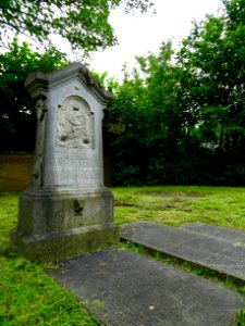 Grave stone photo