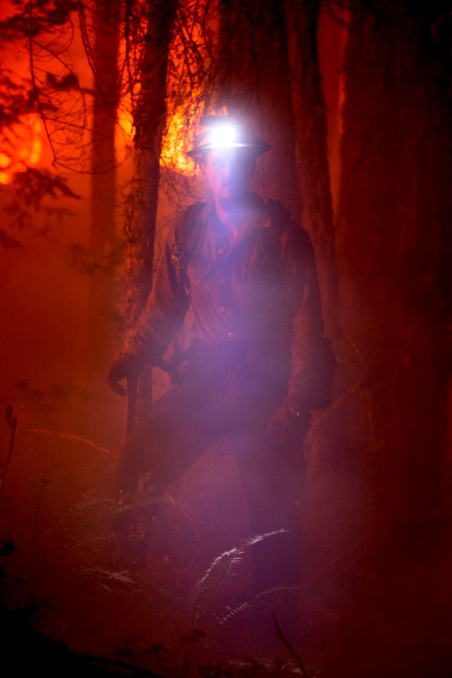 Firefighter, Umpqua National Forest Fires, 2017