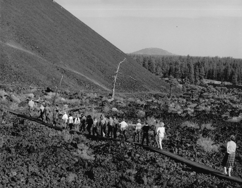 Tumalo Grade School Lava Cast Forest 1964 1