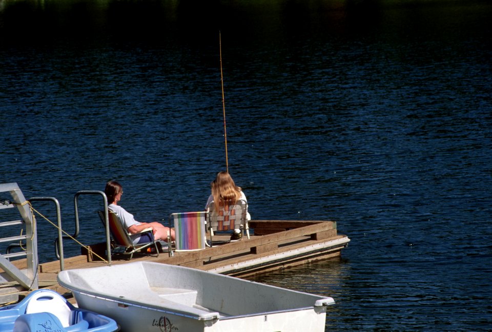 Fishing, Jubilee Lake, Umatilla National Forest