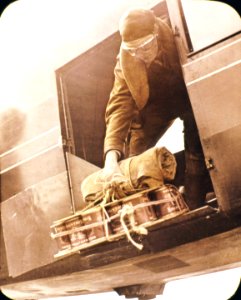 362054 Dropping Supplies from Plane 1938