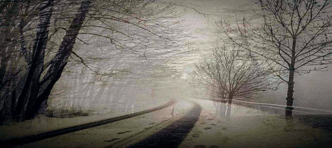 il paesaggio  bianco