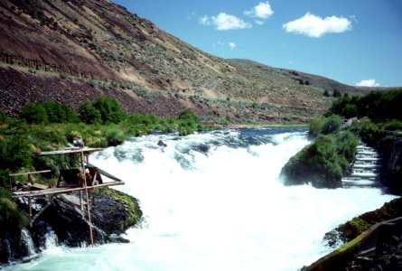Deschutes National Forest, Tribal Land, Deschutes River, Sherars Falls.jpg