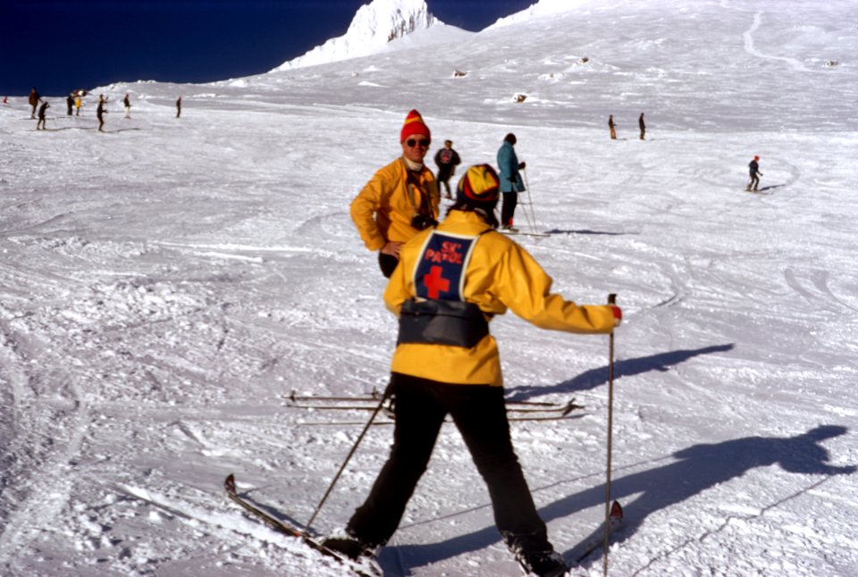 327 Mt Hood National Forest, skiing Timberline Lodge, historic