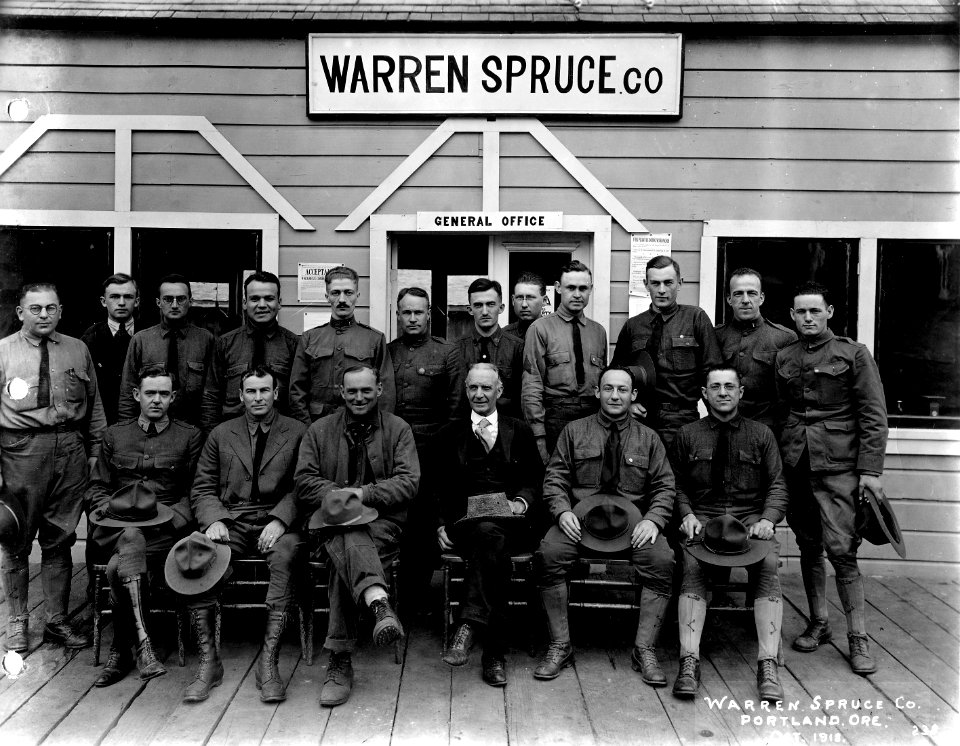 238 SPD Men at Warren Spruce