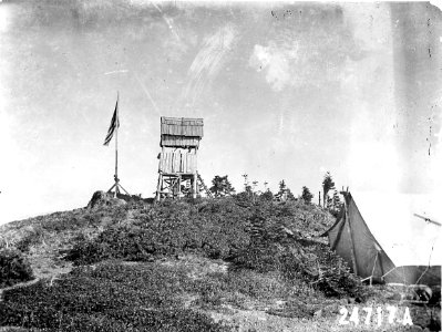 24717A Bear Camp Lookout Tower, Siskiyou NF, OR 1915 photo