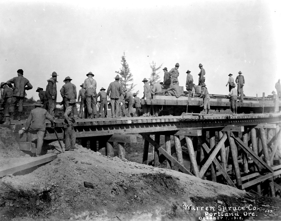 159 Track Laying South Near Beaver Creek