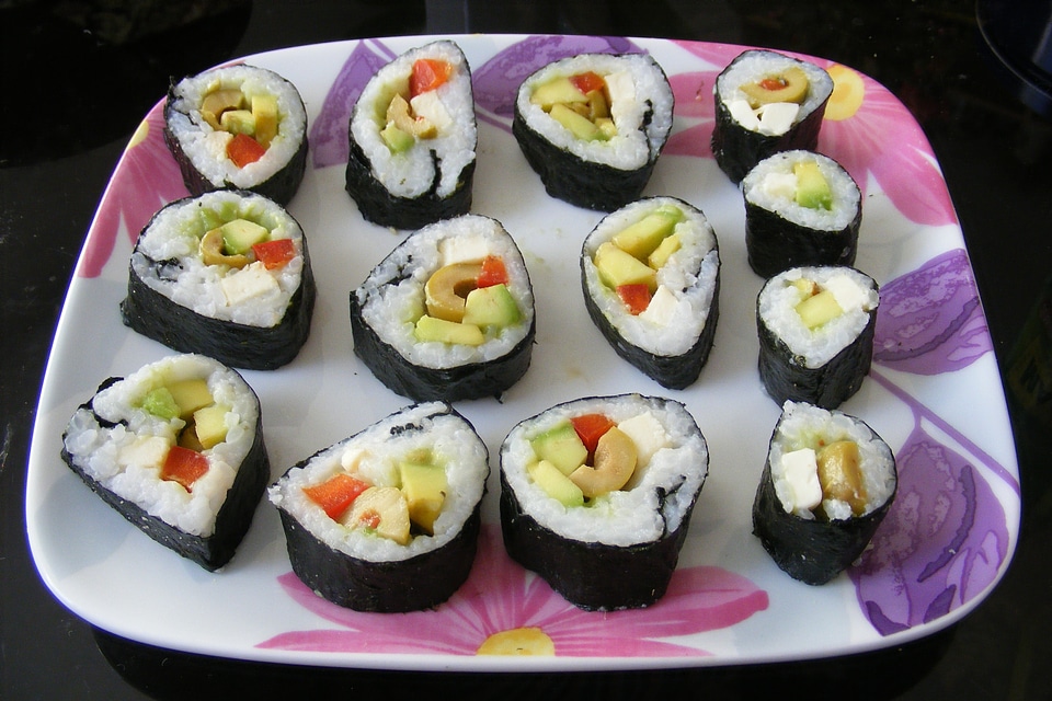 Sushi japan food