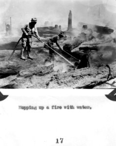 Mopping up a Fire with Water photo