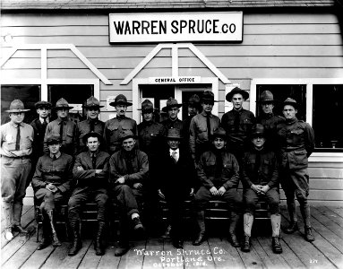 237 SPD Men at Warren Spruce