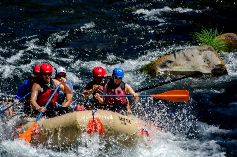 River recreation on the "Wild and Scenic" north Umpqua River